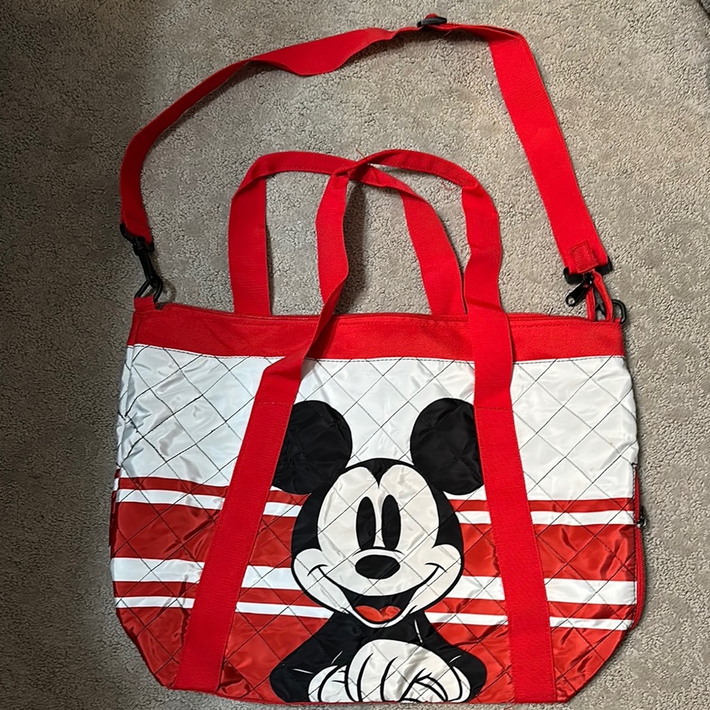 Disney Mickey Mouse Red and Black Tote